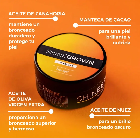 Shine Brown CREMA BRONCEADORA PREMIUM ORIGINAL