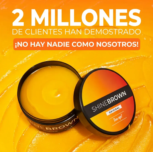 Shine Brown CREMA BRONCEADORA PREMIUM ORIGINAL