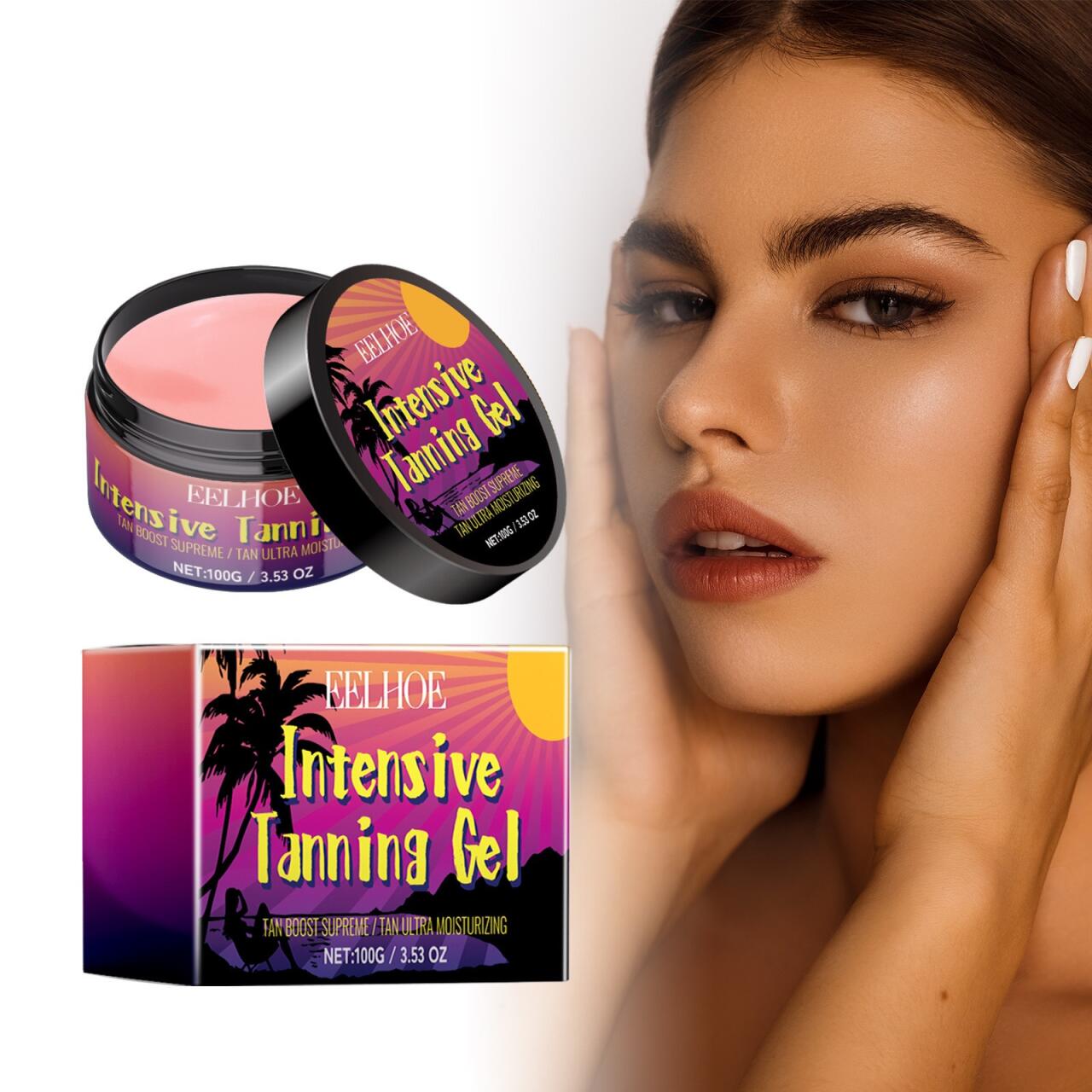 Gel Intensificador de Bronceado Ultra Hidratante – Bronceado Rápido, Uniforme y Luminoso