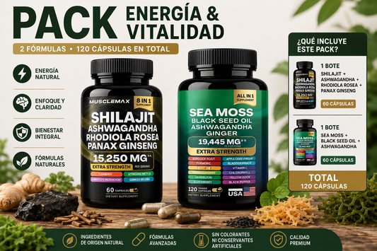 ⚡ Pack Energía & Vitalidad