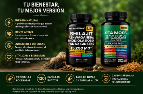 ⚡ Pack Energía & Vitalidad