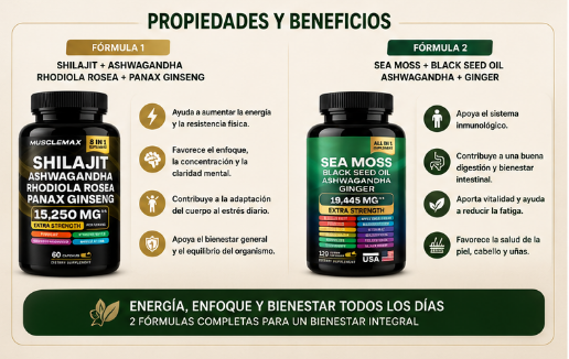 ⚡ Pack Energía & Vitalidad